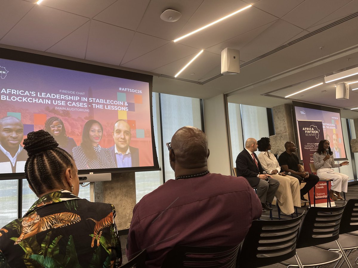 FutureofWorkDC's tweet image. “Virtual assets and regulations”#AFTSDC26 #Fintech @AWS @chippercashapp #passporting #fintechlicense @theflutterwave #AfricaGoingGlobal #blockchain #stablecoin