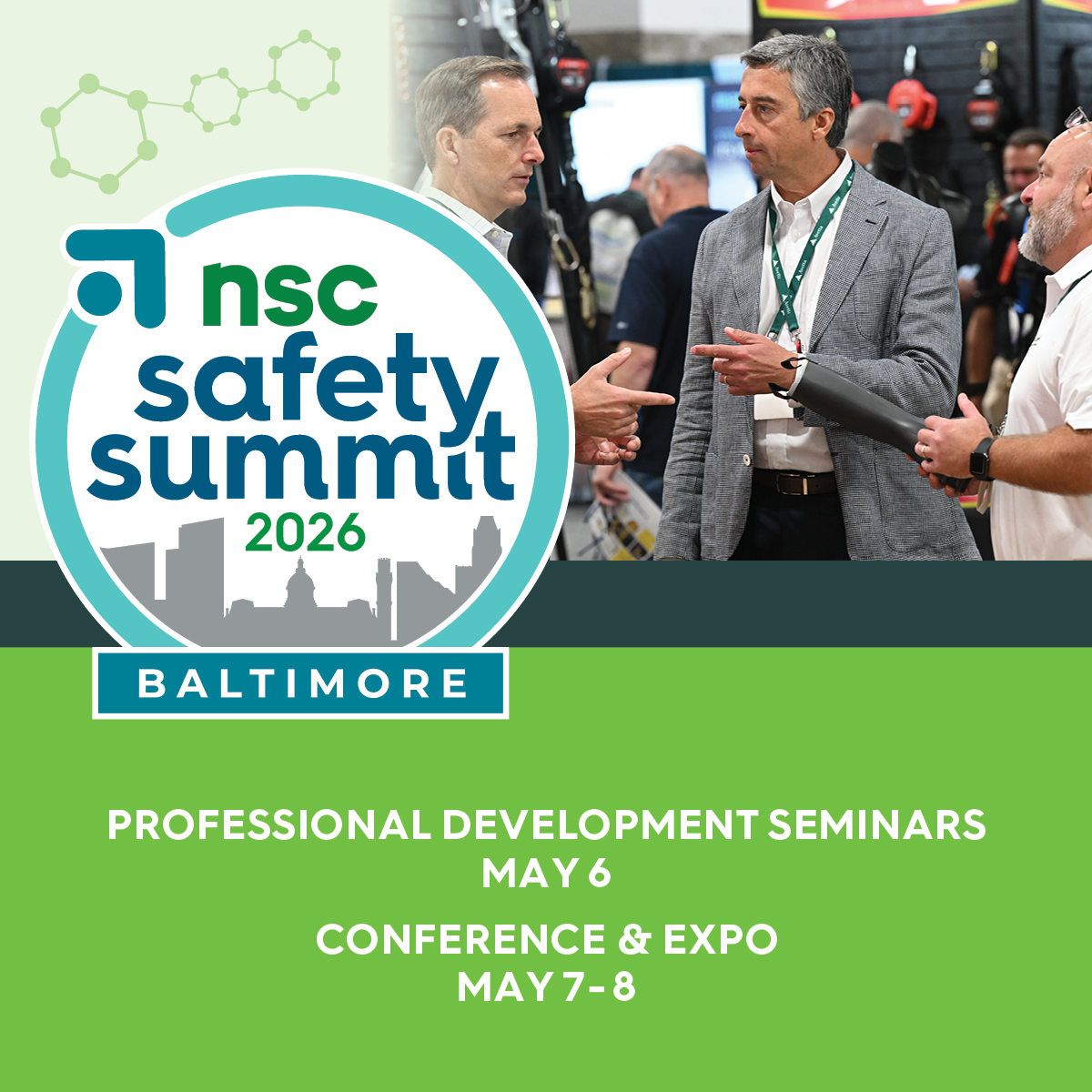NSCsafety's tweet image. There is still time to register to attend the all-new 2026 NSC Safety Summit and learn strategies that deliver measurable results while connecting with industry leaders. #NSCExpo #WorkplaceSafety

2026safetysummit.nsc.org/whyattend