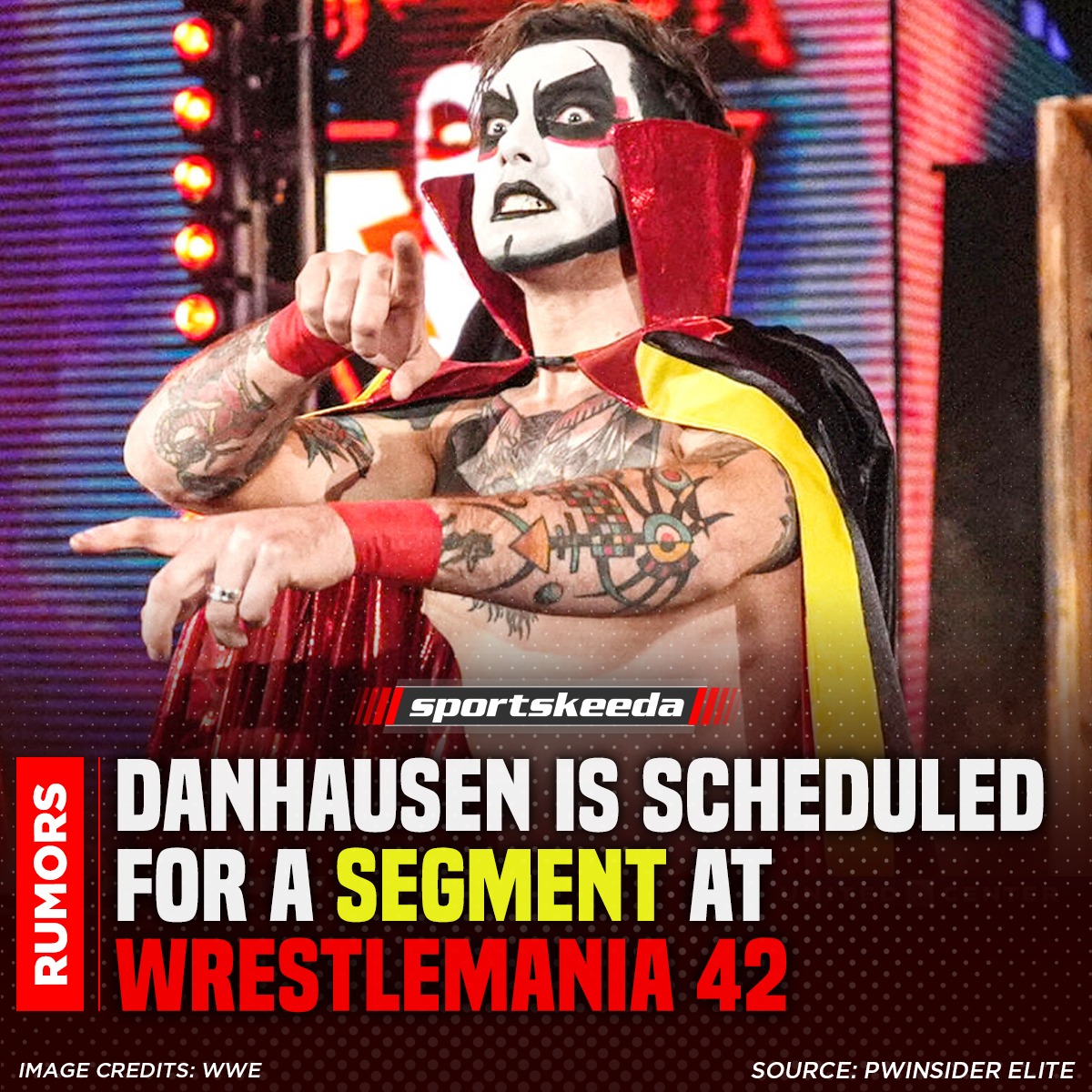 There are also discussions of tiny wrestlers appearing in the same segment with <a href="/DanhausenAD/">Danhausen</a>.