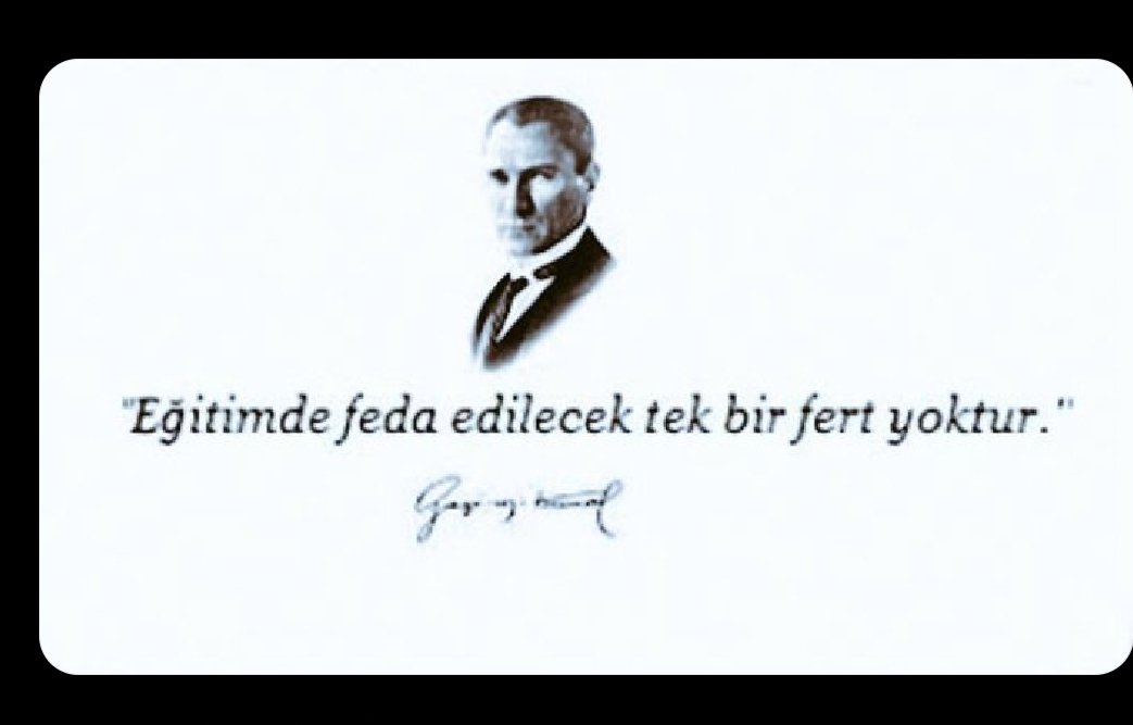 daenrysss's tweet photo. "Eğitimde feda edilecek tek bir fert yoktur."  Mustafa Kemal ATATÜRK

#EğitimdeŞiddeteHayır #Kahramanmaraş #OkulSaldırısı #OkullardaKatliamaHayır https://t.co/PwCsZ0aP2Y
