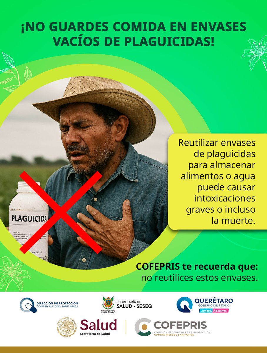 Riesgos Sanitarios Querétaro tweet media