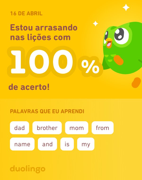 Dalebrink2's tweet photo. Estou aprendendo inglês no Duolingo! É grátis, divertido e eficaz. https://t.co/w0AzE18eDF