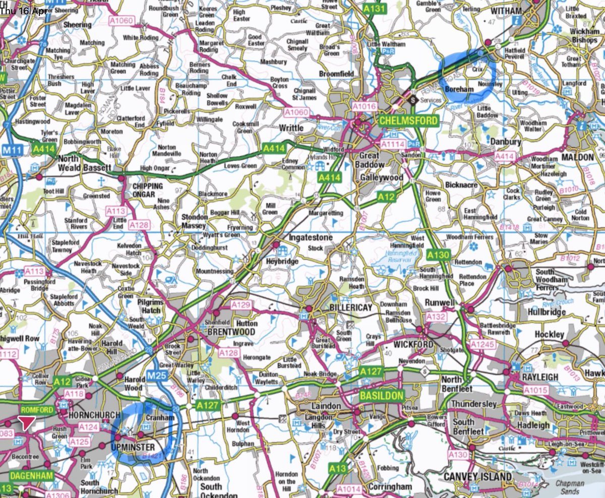 HaveringCycling's tweet photo. Havering CTC group ride Sunday 19th April. Destination- Boreham “The Galloping Grind” Ride distance about 55 miles. Meet- 8:45 for 9am start outside Roomes (Fashion and Home) store, 41-49 Station Road, Upminster, RM14 2SX https://t.co/rUUDmG1ezo