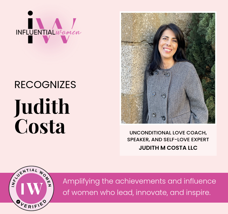 JudithCosta2's tweet photo. Honored to be recognized by Influential Women.

I receive this with gratitude. My work as an Unconditional Love Coach, speaker, and Self-Love expert is devoted to helping people stop abandoning themselves and choose Love again.

Thank you for this recognition! https://t.co/1mjJjFZFun