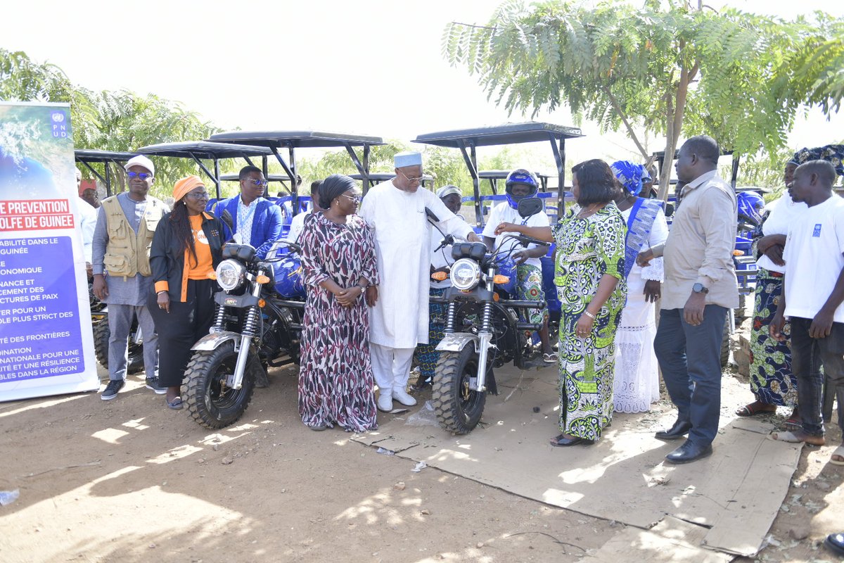 PnudTogo's tweet image. Les @UN_Togo renforcent la résilience et la cohésion sociale dans la région des Savanes. 
Ce 16/04/2026, une série d'activités a réuni plusieurs agences des Nations Unies dont le #PNUD à Dapaong. 
Une illustration parfaite de  l'approche intégrée #Humanitaire #Développement #Paix