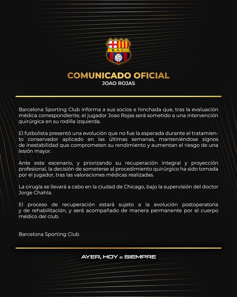 BARCELONA S.C. tweet media