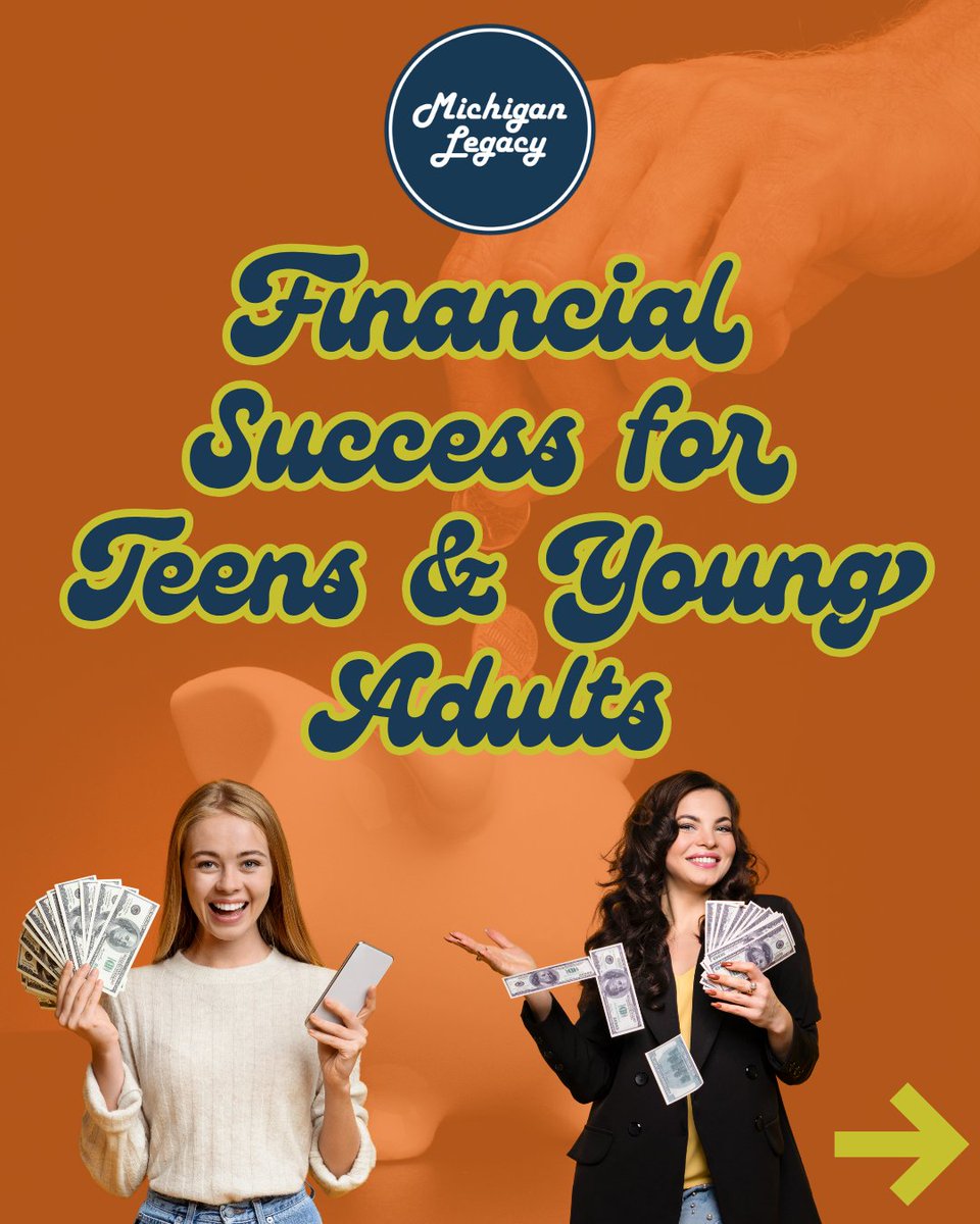 MILegacyCU's tweet photo. Your future doesn’t start “someday.” It starts with what you do today. Learn how money works so it can work for you. #BuildYourBag #FutureYouWins https://t.co/EPTYmZ4JRj