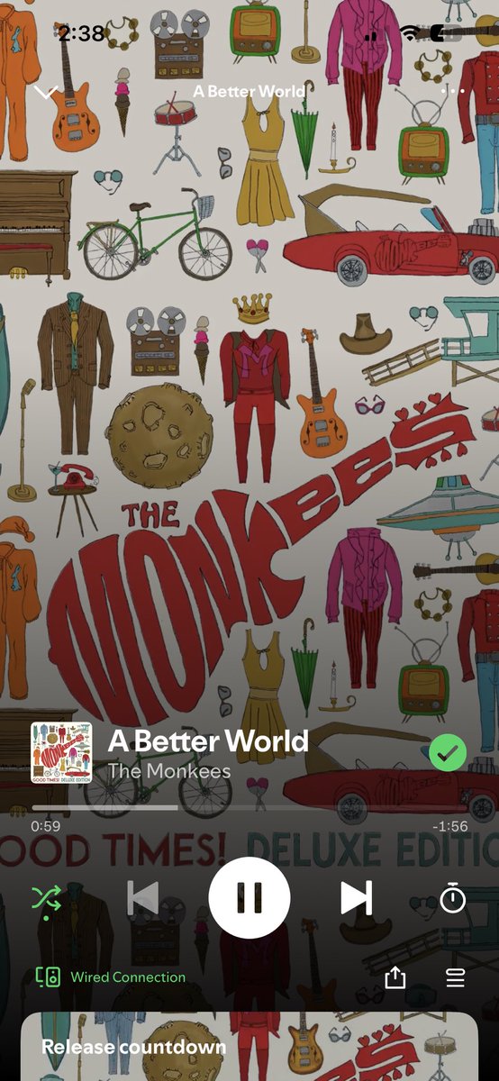 poempromises's tweet photo. The Monkees’ new song A Better World is exactly what we needed and I couldn’t be happier 🥹 https://t.co/jAWTiXpgFz
