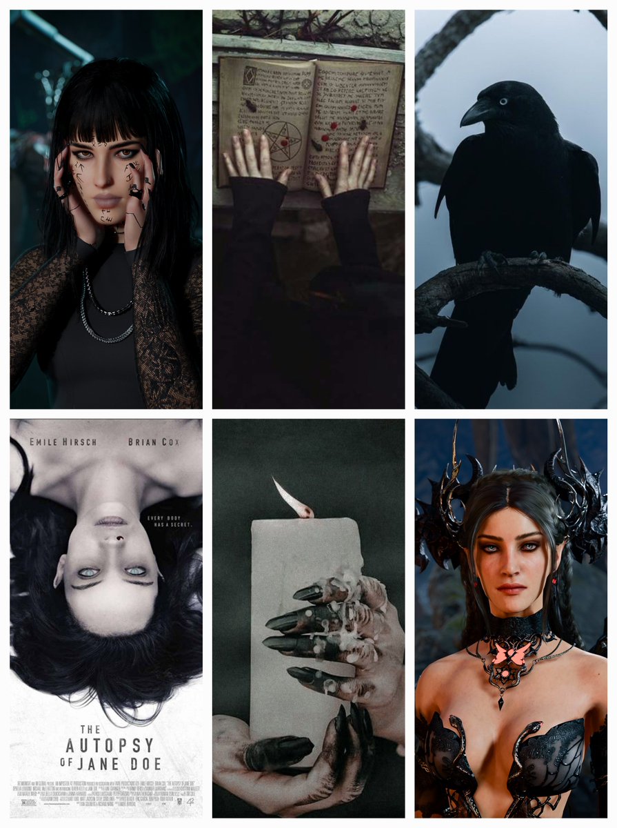 888_Banshee's tweet image. Witch 🖤

#Moodboard #Witch