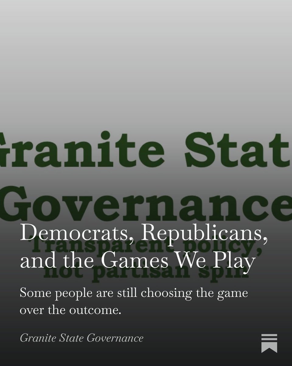 JenMandelbaum's tweet photo. Re: a constitutional ban on an income tax, the gap between what politicians say publicly and what we believe privately is pretty small. Pretending otherwise only adds to the cynicism people already feel about politics.

New on my Substack: https://t.co/2N2J6HFJBR #NHpolitics https://t.co/O4JnQ7b3l8