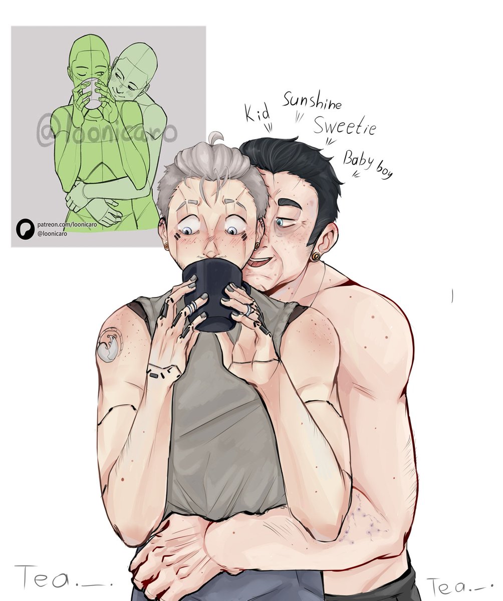CultTea17's tweet photo. !TW: naked areas of body!
Sooo new art with my favorite guys, i love them so much ^^
Art based on reference
#Cyberpunk2077 #CDProjektRED #victorvector
#viktorvektor #v #draw #digitalart #art #oc #myartwork https://t.co/M61xXUqnD2