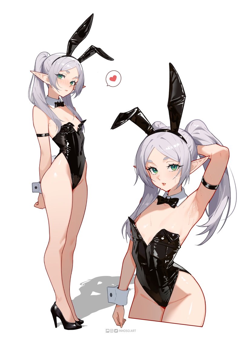RT @Inhoso_art: Bunny Frieren
