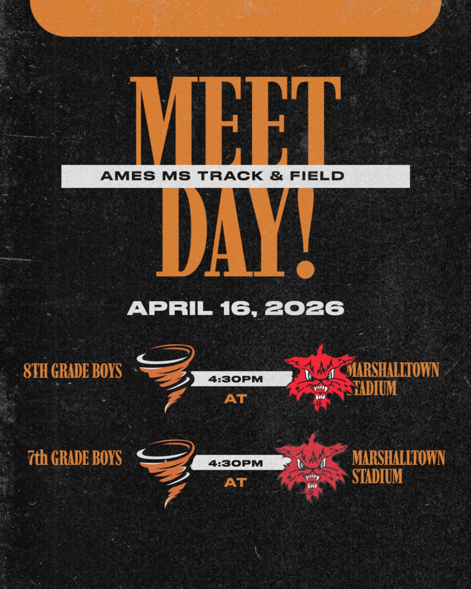 Ames Middle School Athletics (@Ames_MS_Sports) / Posts / X