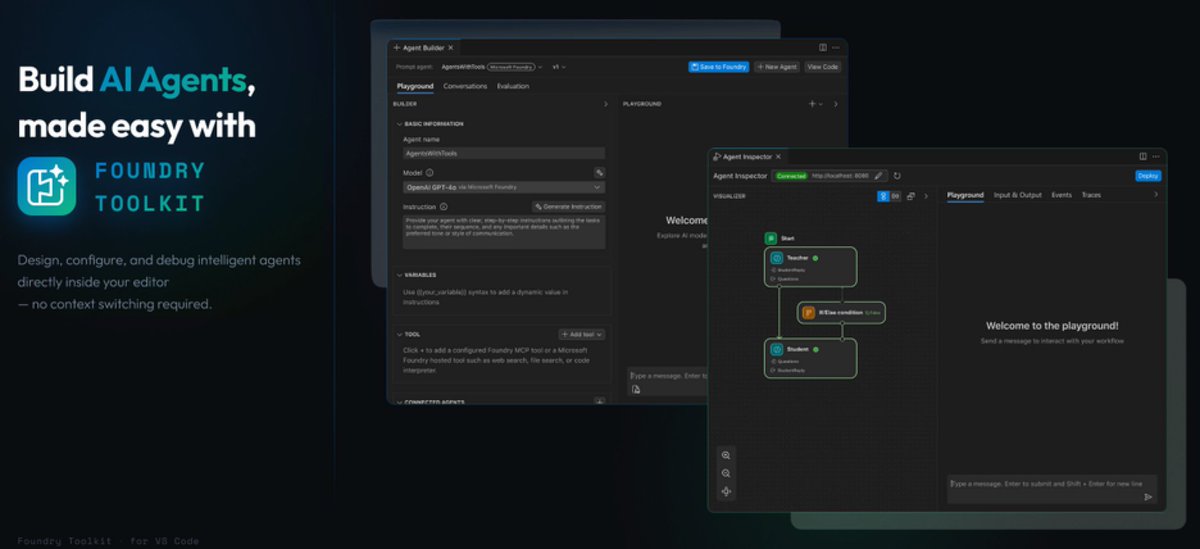 Microsoft Foundry Toolkit for VS Code is Now Generally Available

techcommunity.microsoft.com/blog/azuredevc…