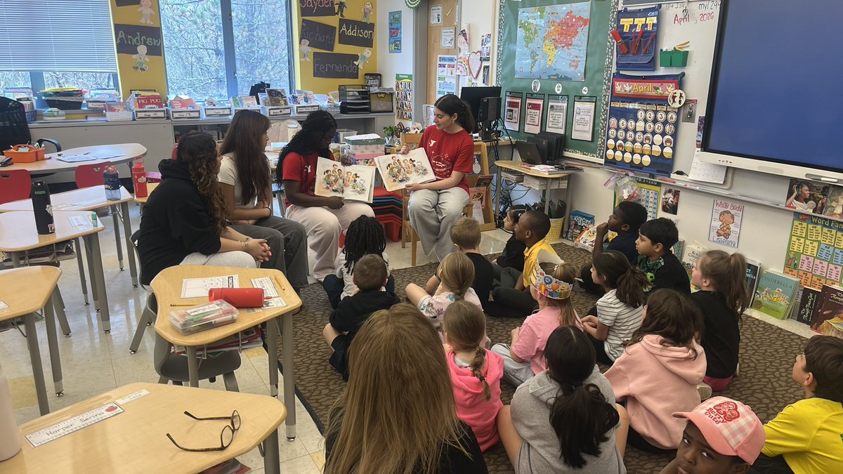 We welcomed the Students in Action group from SHS today! Thank you for sharing a great book and message!