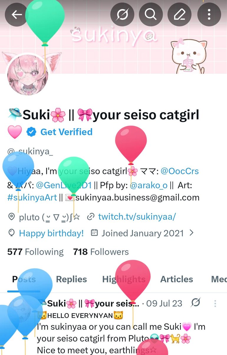 🛸Suki🌸 || 🎀your seiso catgirl🩷 tweet media