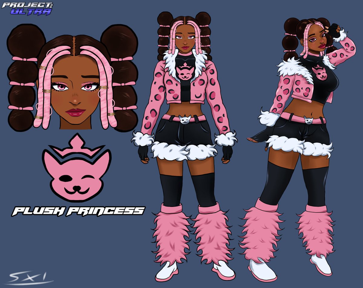 SensoXI's tweet image. Back with more Project: Ultra designs!

Blitz-Lynx and Plush Princess, the speedster and the puppeteer...

#blackartist #superhero #oc #characterdesign #blerd