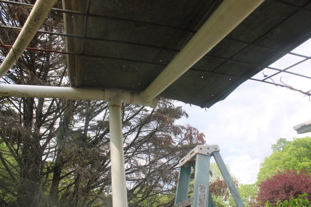 docsanderson's tweet image. #Scientists #Carpenter #RestorationProject #Wolves #Mates @NatGeo @HeartsofHeroes_ @Nature
@Ginger_Zee Lizzie Mags G i got the center support beam for #GreenHouse rebuilt &amp;amp; in place except glueing. running on fumes. headed in to cool off &amp;amp; Take Nap. Mwah Slow&amp;amp;Low Beautifuls Lelon