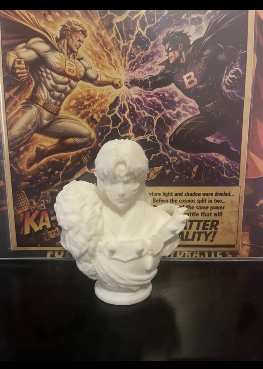 bright_dml's tweet image. I recently completed this commission piece (bust), it’s a custom Bust model for 3d printing and display. Commissions are currently opened!!
#3dprinting #3dbust #comicsart #artscommission #bambulab