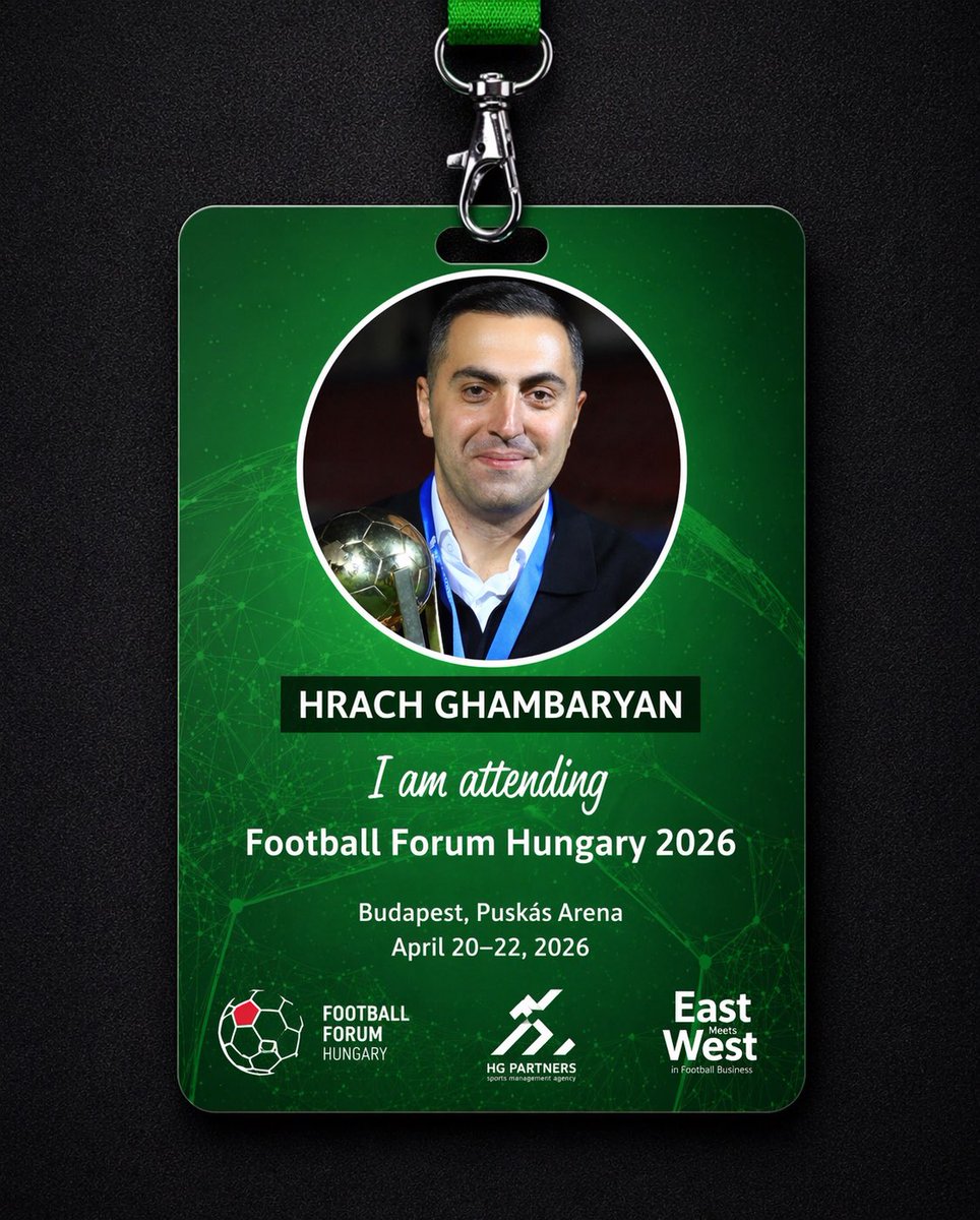 partners_hg's tweet image. We’re heading to Football Forum Hungary 2026 🇭🇺 April 20–22 | Budapest

Looking forward to reconnecting with partners, meeting new collaborators. 🤝

#hgpartners #wecareyouplay #yourtalentourconnections #footballforumhungary2026 #eastmeetswest