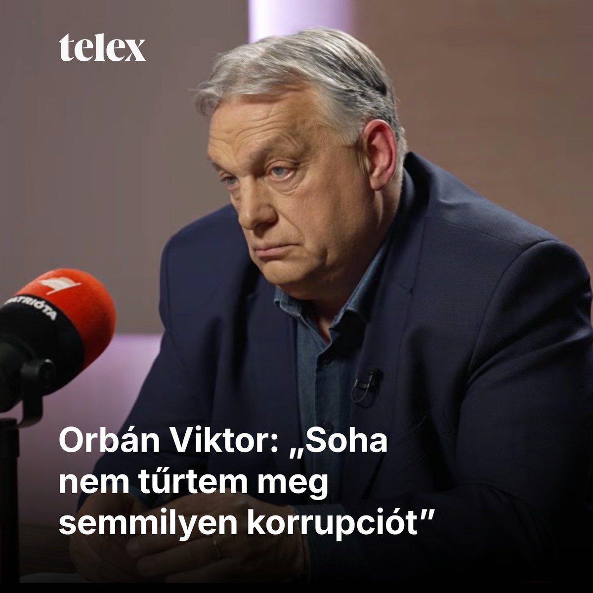 kalmantibs's tweet photo. "I have never tolerated any corruption."

— Viktor Orbán, four days after his historic election defeat

Zero self-awareness. Zero sense of reality. Simply astonishing. 🧐😳

📷 @Telexhu https://t.co/1BWLLOK5Wj