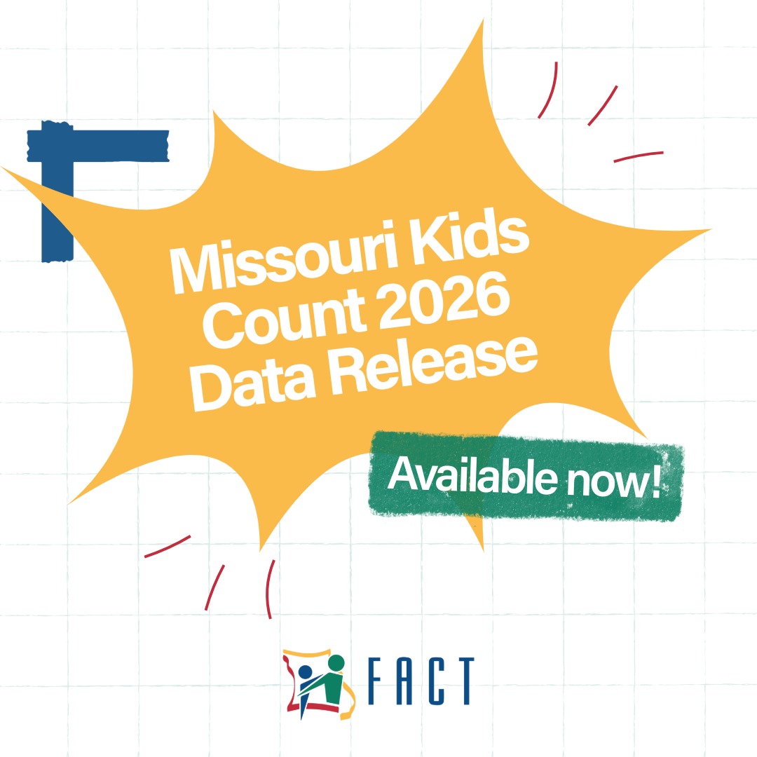 MOFACT's tweet photo. Now live: Missouri KIDS COUNT Data Book! 

Discover the latest data on education, health, economic security, and family well-being across Missouri with county and statewide trends. Explore the data at https://t.co/K1z2GuE5em https://t.co/pNig80HSCB
