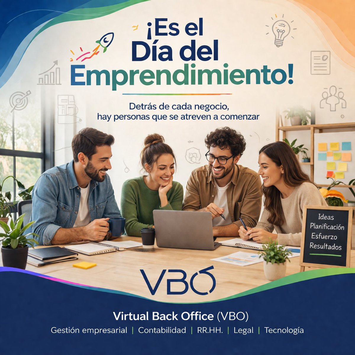 virtual38663's tweet photo. 🚀 ¡Feliz Día del Emprendimiento!

Emprender es más que una idea:
es sostenerla, adaptarse y seguir avanzando cada día.
Reconociendo a quienes están construyendo algo propio.

#DíaDelEmprendimiento #PymesChile #EmpresasChile #VBO https://t.co/wd0fZxaLXE