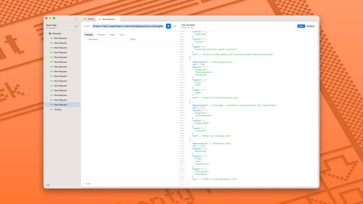 perezstudioio's tweet image. Courier is coming along and able to manage API Requests with over 4K lines in the response without breaking a sweat! #buildinpublic #buildinginpublic #developer #developers #SwiftUi #macOS