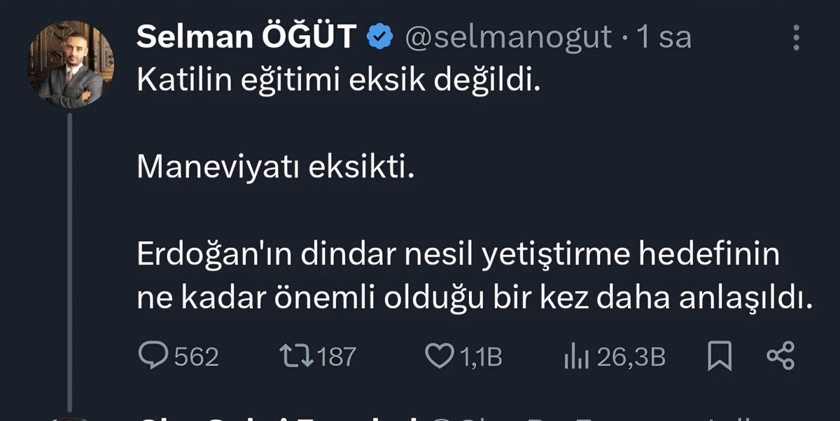 Mesut Kılıç tweet media