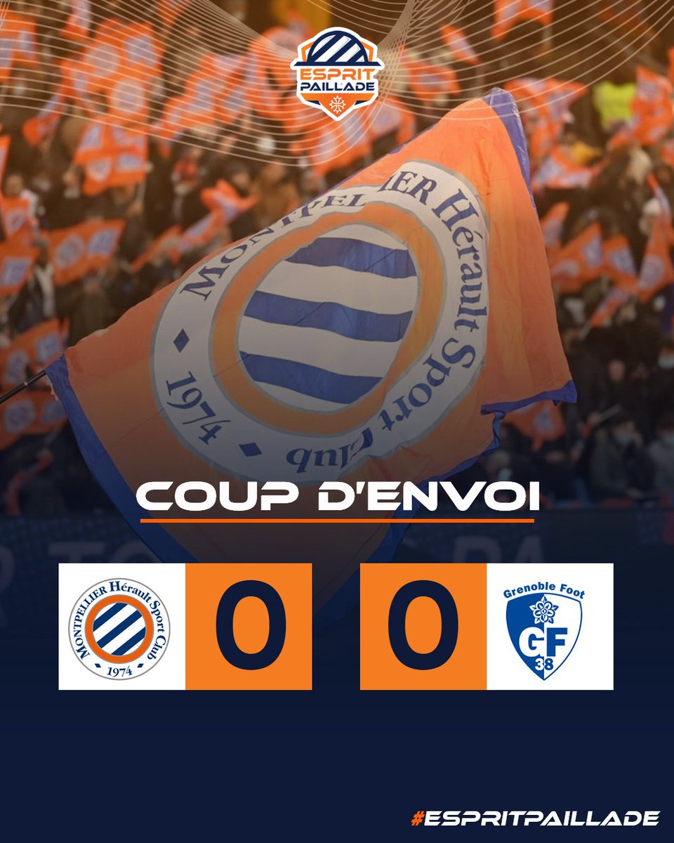 EspritPaillade's tweet image. ⌚ 1' | #L2 | 𝑫𝒊𝒓𝒆𝒄𝒕 | #MHSCGF38 0️⃣-0️⃣

⚽ C'est parti à la Mosson 🔥 

Ce soir nous voulons la victoire🧡💙 

Bon match la #TeamMHSC 😍