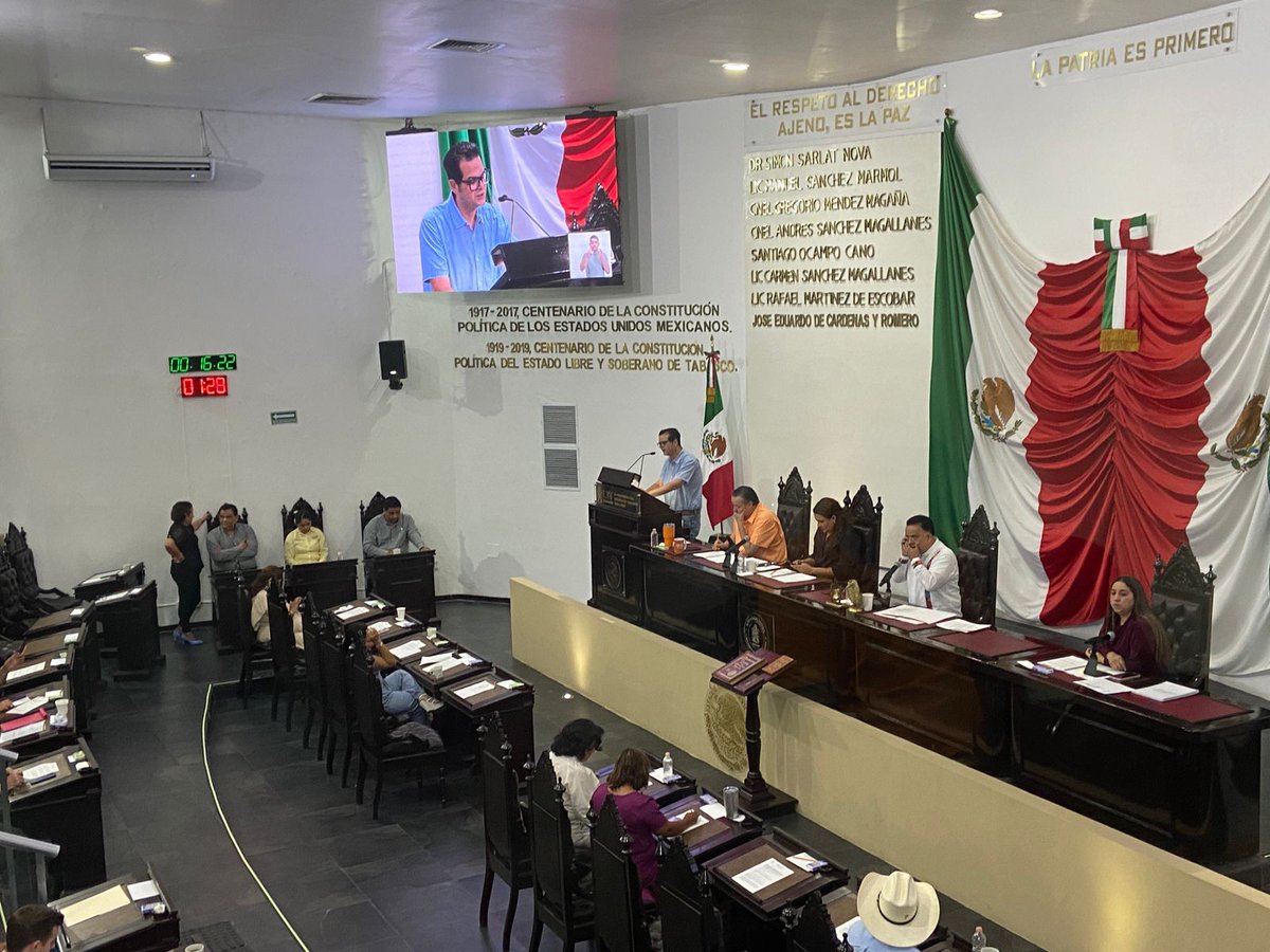 heraldodetab's tweet image. 🗣️El coordinador de la bancada del #PRI en el @CongresoTab Fabián Granier, presentó una iniciativa de reforma a la Ley Orgánica de la @FGETabasco, para garantizar justicia oportuna y frenar la impunidad en delitos cometidos contra niñas, niños y adolescentes.