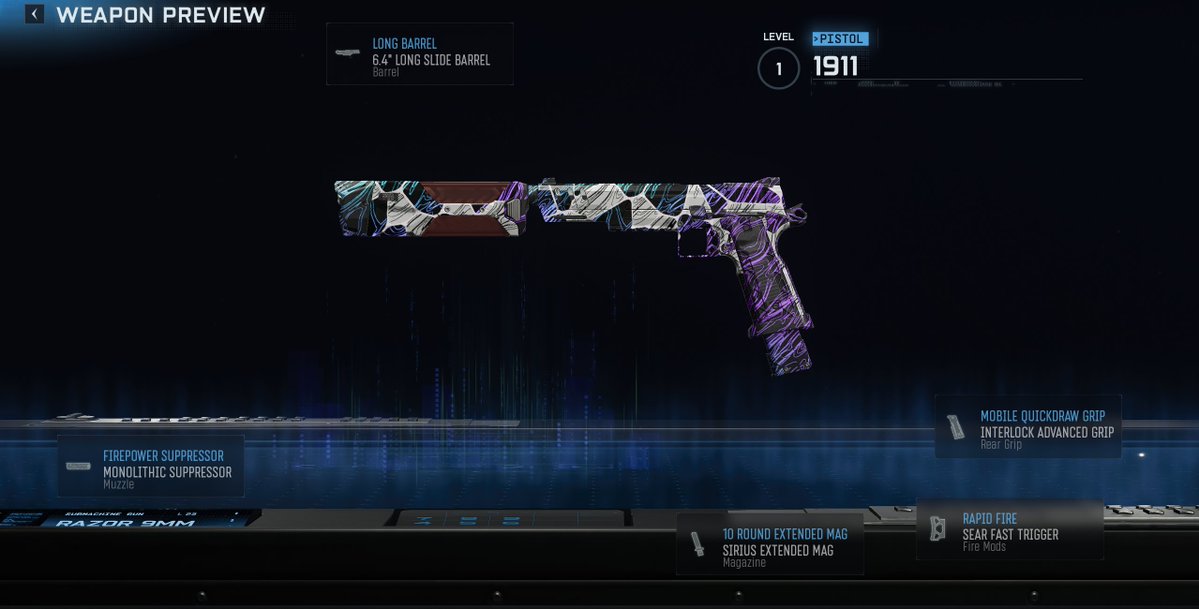 CODMunityGG's tweet image. 🚨 NEW 1911 PISTOL AVAILABLE IN #WARZONE!

💪 Strong kick, but it resets quickly before the next shot, so it's quite easy to use. 
📈 5 Shots to kill in the chest - 541ms TTK. 

Since overkill is on by default now, zero reason to use it if you want the meta.