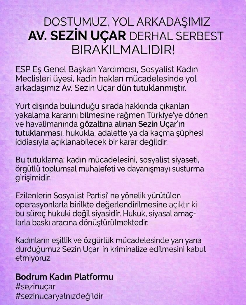 Bodrum Kadın Platformu tweet media