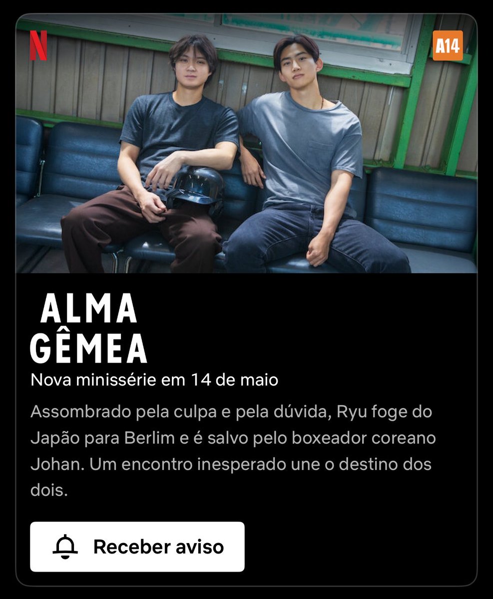 hubboyslove's tweet photo. 🚨 Alma Gêmea (#Soulmate), novo BL da Netflix com Ok Taecyeon e Hayato Isomura, já está disponível para lembrete no streaming. https://t.co/U5xuaJAUpr