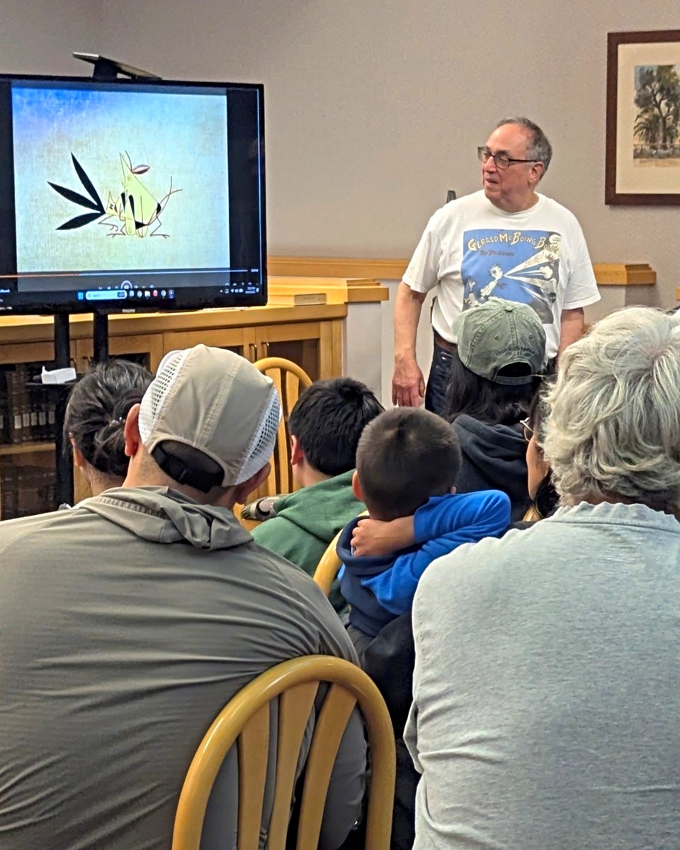 This week, award-winning animator Steve Segal joined us to share a whirlwind mini-history of the art form, educating and amusing a rapt audience. Professor Segal has provided a mini-playlist for you to see: bit.ly/4sIeWE8