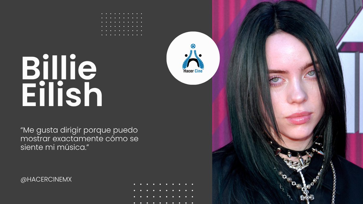 HacerCineMx's tweet photo. CANTANTE Y DIRECTORA
#Cine #Direccion #MusicVideo #FrasesDeCine https://t.co/D4S2r45LZd