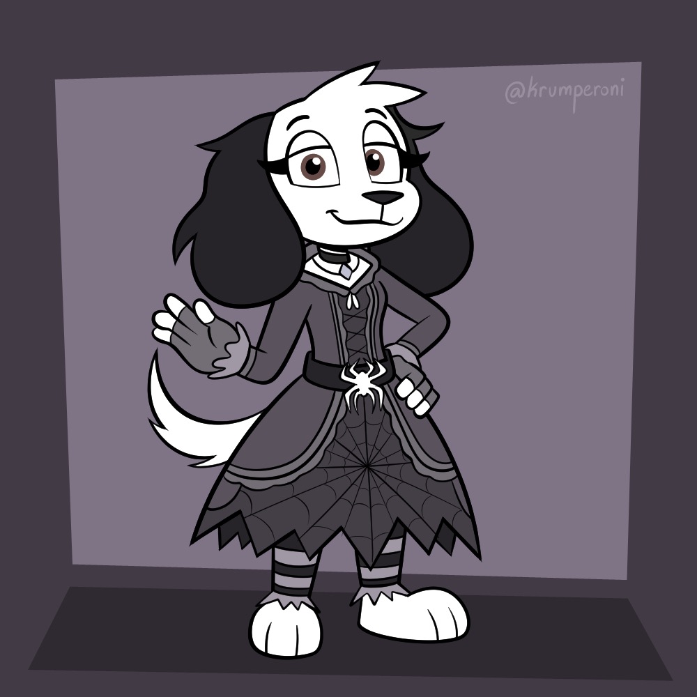 InfiniteSky14's tweet photo. A detailed colored commission done for me by Krumperoni! By the way, they're still open if anyone's interested! https://t.co/XjoNPd7uaX