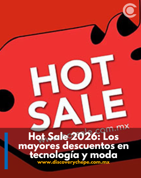 discoverychepe's tweet image. Hot Sale 2026: Fechas oficiales y mejores ofertas del año. ¿Ya te enteraste?
Click aquí: discoverychepe.com.mx/articulos/fina… 

#hotsale #hotsalemexico #ofertas #descuentos #DiscoveryChepe #finanzas #ahorro #economia #UltimaHora #UltimoMinuto