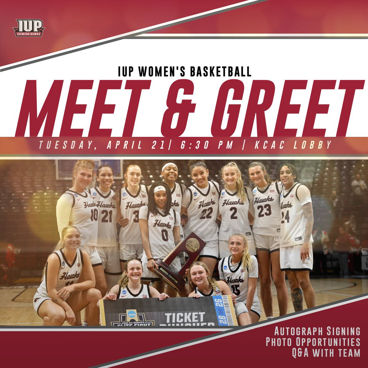 IUP Athletics tweet media