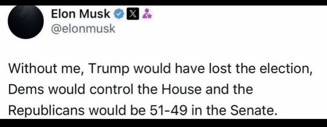 dianeeldredge99's tweet image. The Truth about the #2024Election … It was Stole by ElonMusk! Trump did not win!