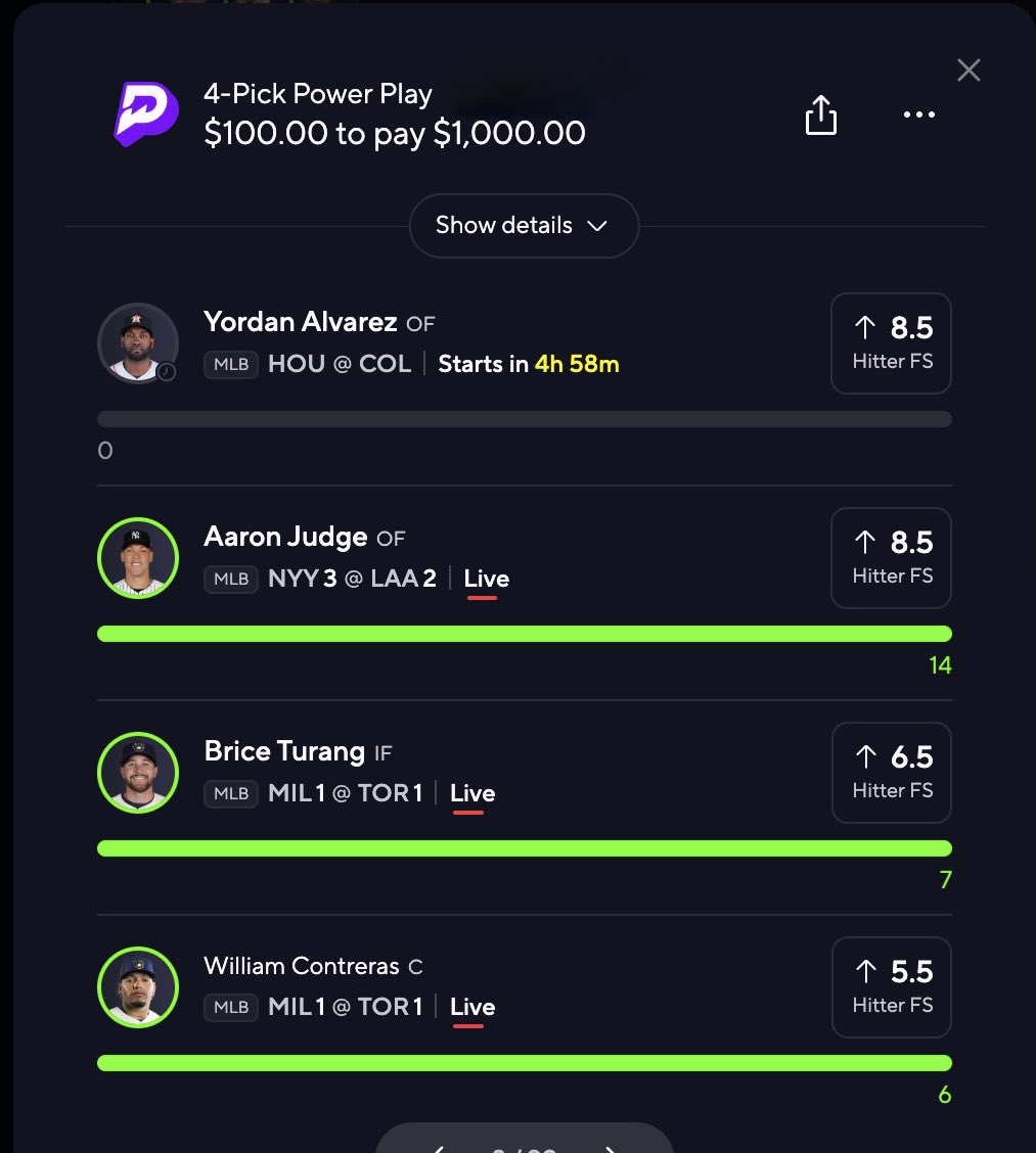 _ryan_cooks_'s tweet photo. AHHHHH SENDING $300 TO WHOEVER LIKES IF YORDAN GETS OVER 8.5 FS💕⬇️

$1,000 10X IN VIP IS DOWN TO ONE LEG🔥🔥🔥🔥🔥

LFGGGG🔥🔥🔥🔥🔥🔥🔥🔥🔥🔥🔥
https://t.co/9j9xuW30vS https://t.co/1zeyaWTSBV