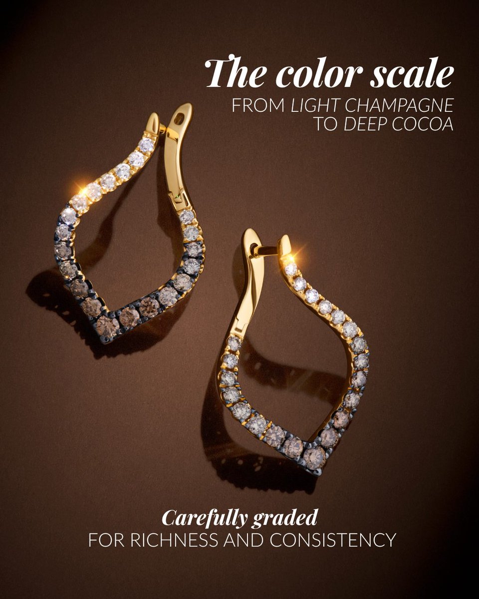 Le_Vian's tweet image. Chocolate Diamonds 101 🤎

levian-jewelry.visitlink.me/nKblET

#FineJewelry #JewelryEducation #DiamondJewelry #JewelryDesign