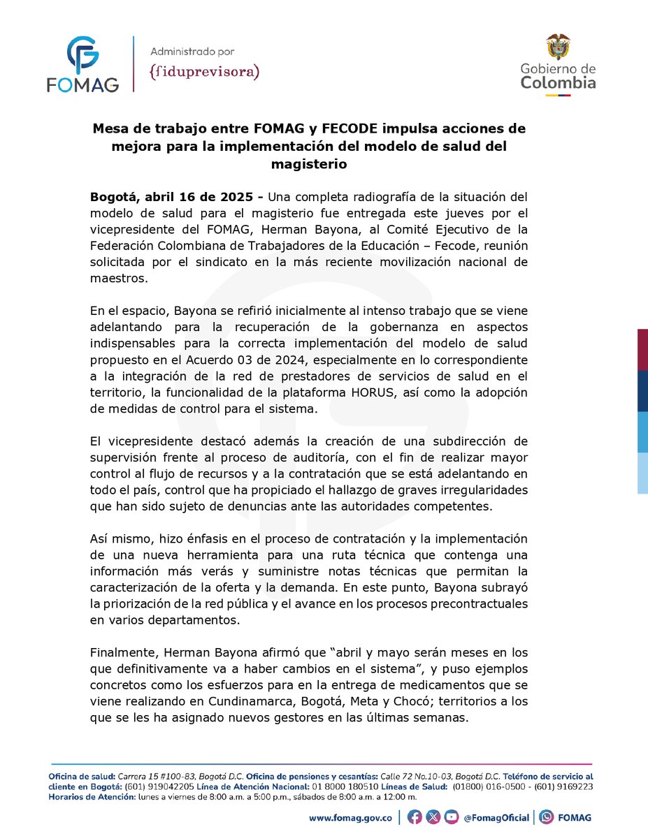 Fondo del Magisterio tweet media