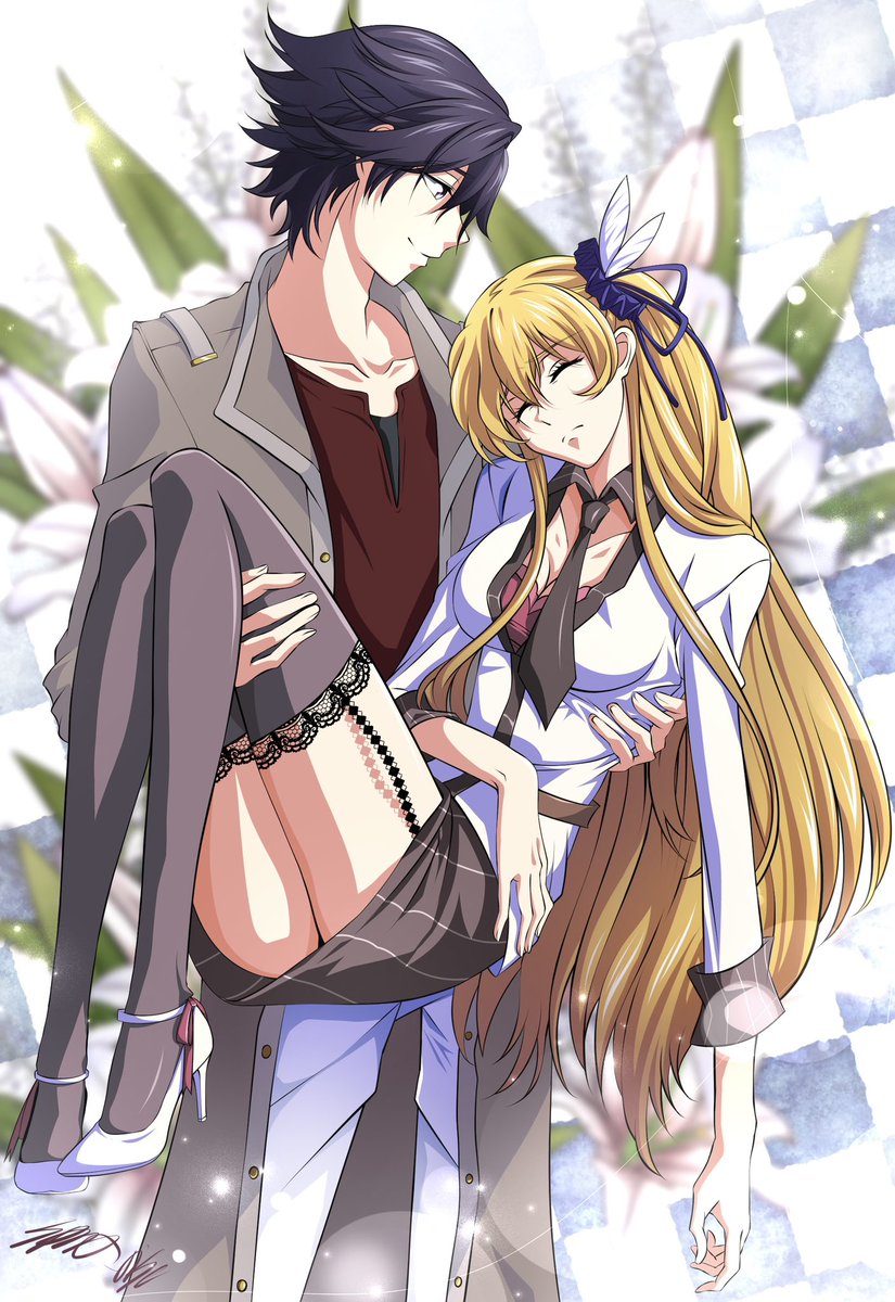 spirit_rise's tweet photo. Alisa fell asleep in Rean’s arms. They cute… they cute…. 
(idea by a friend, shoutout to her) https://t.co/tMHqV2HKBe