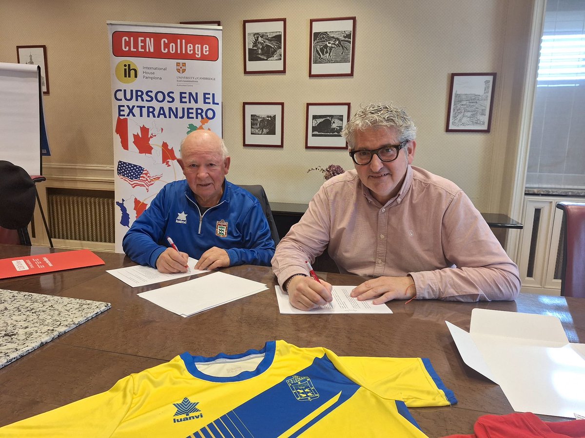 🤝🏼 COLABORACIÓN | ELKARLANA

⚽📚 Futbola eta hizkuntzak. 

En Lezkairu apostamos por la formación dentro y fuera del campo.

¡Estamos muy ilusionados con este camino que iniciamos junto a Clen College!

Muy pronto, tendréis novedades 😉

#AupaLZK 💛