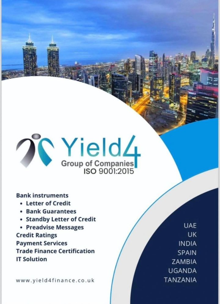 yungprof1995's tweet photo. Importers | Exporters | Traders | Brokers
Need reliable financial backing for local or cross-border trade?
We provide secure Trade Finance Solutions: LC | BG | SBLC | APG | POF | BCL &amp; more
✔ No collateral | ✔ No cash cover | ✔ Fast SWIFT delivery
📲 | WhatsApp: +2348070876159 https://t.co/5Q4doHxp9i