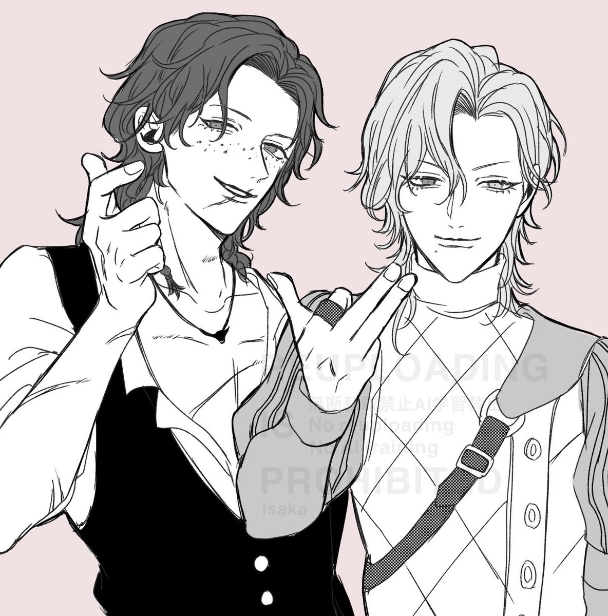 🌹⚔️指ハートつくって♡
#hernarich