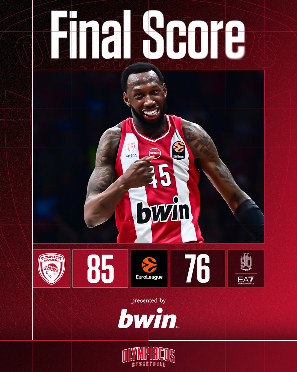 Olympiacos B.C. tweet media