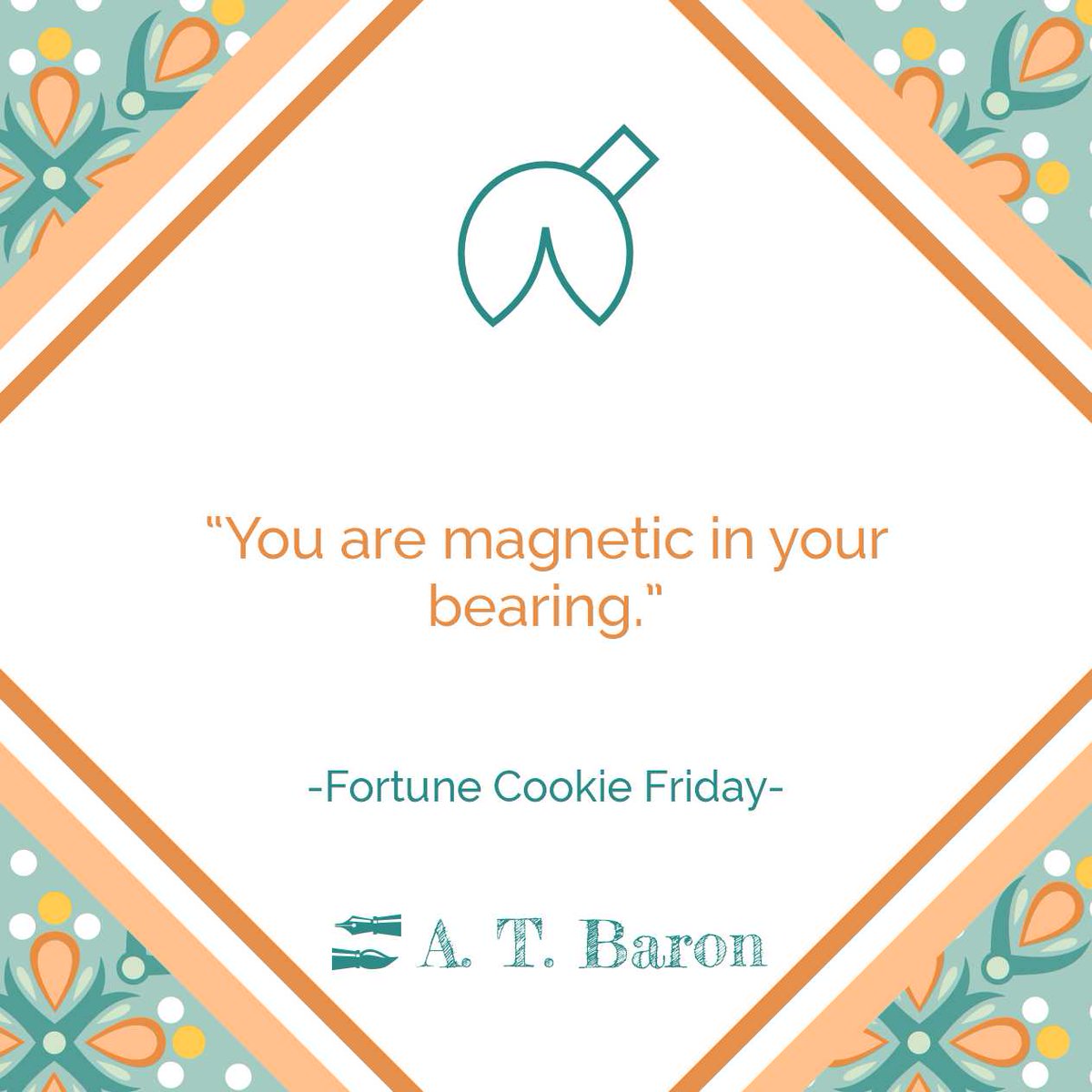 IOtterBe's tweet photo. Today’s fortune: You are magnetic in your bearing. 🥠Sometimes we are drawn to people. It may be from their warmth, honesty, or positivity. Magnetic people do not chase attention; they attract it. Are you one of those people? https://t.co/YH8ZpMiPWK