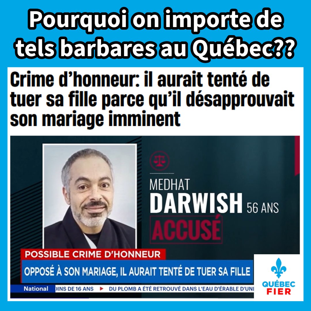 « L’attaque au marteau qui a failli coûter la vie à une femme musulmane de 27 ans en début de semaine dans l’ouest de Montréal aurait été perpétrée par son propre père, qui refusait son mariage à venir avec un homme de confession chrétienne. Il s’agirait d’un crime d’honneur, ont